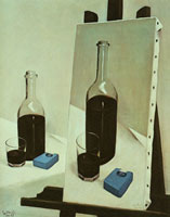 <em>Le coup de rouge et son portrait</em>, 92x73 cm, huile sur toile, 1967.